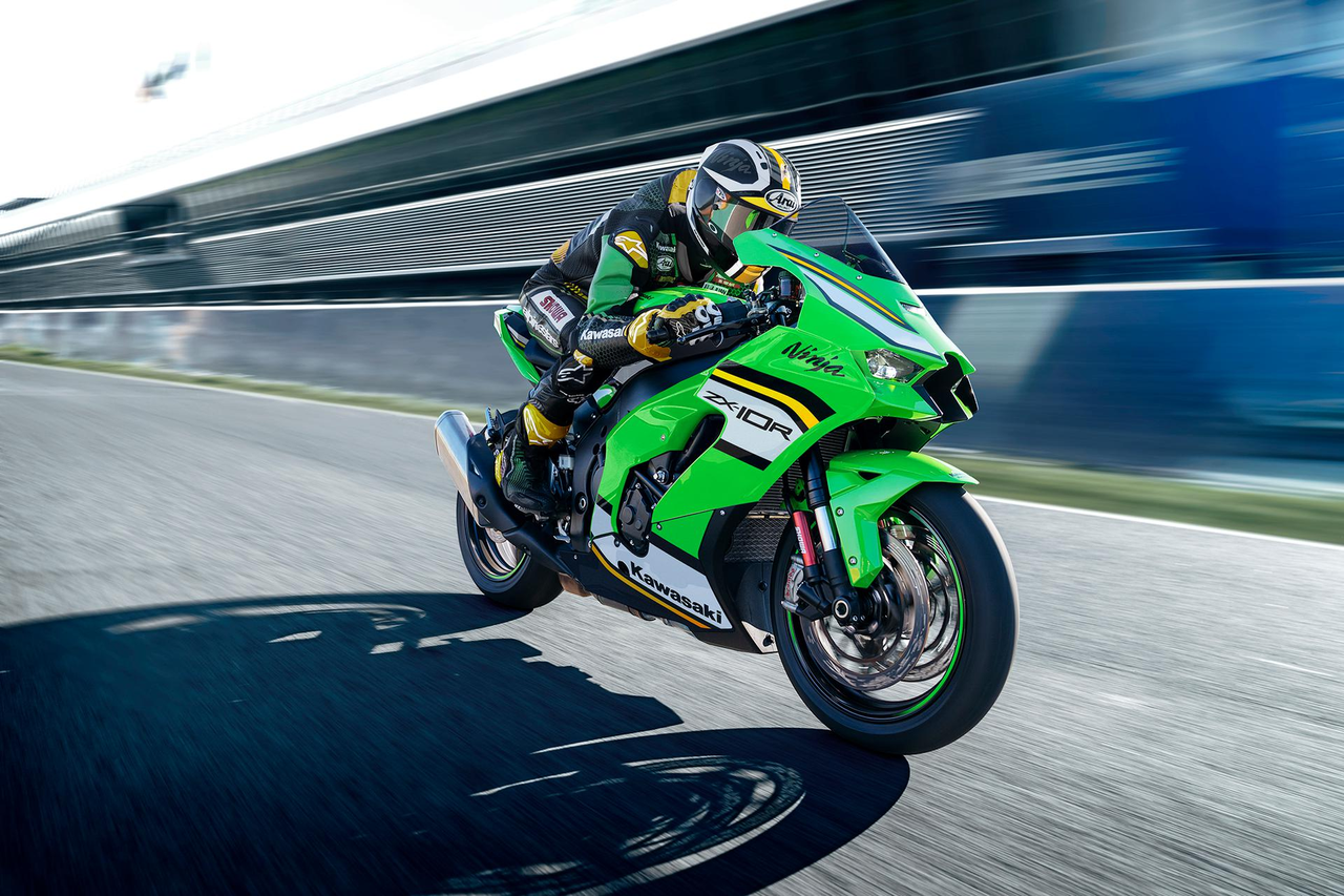 Kawasaki zx10r green discount