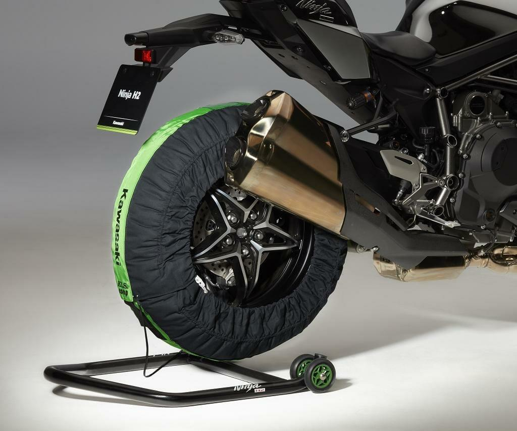 Tire Warmer Set Comp NMX (Black-Green)