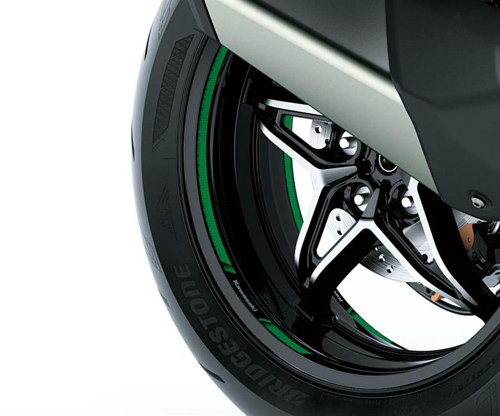 Wheel Rim Tape Set, Green (Ninja H2 SX)