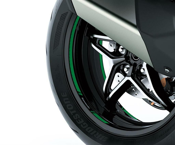 Wheel Rim Tape Set, Green (Ninja H2 SX)