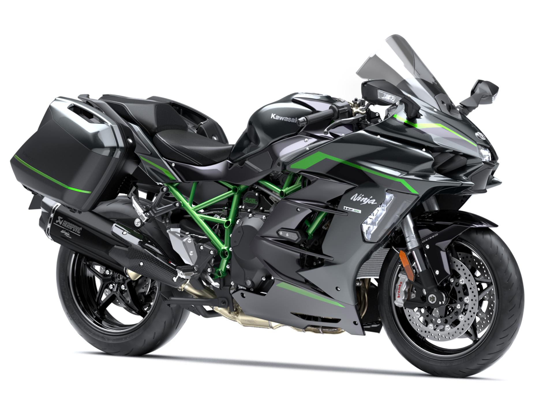 sui② New 2026 Kawasaki Ninja H2® SX SE ABS Metallic Brilliant Golden