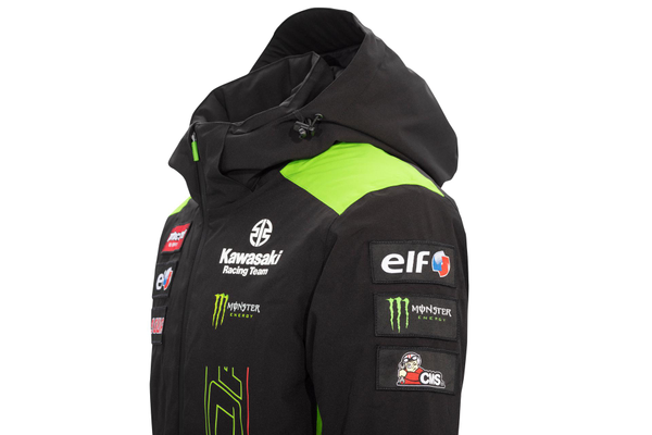 Blouson à capuche amovible homme Kawasaki WorldSBK 2023 | Moto Shop 35