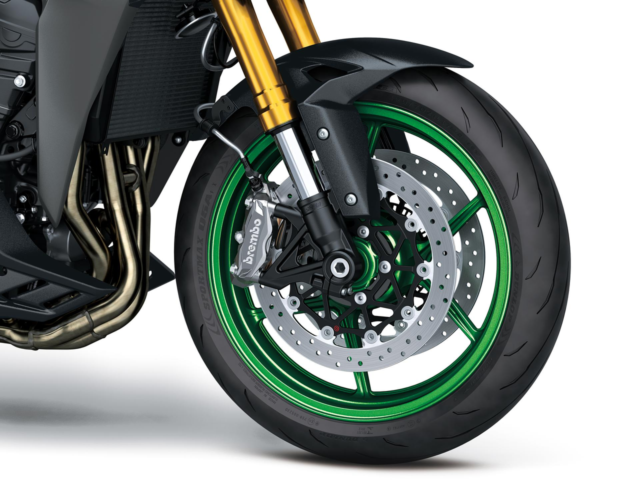Brembo Front Brakes and Öhlins Suspension
