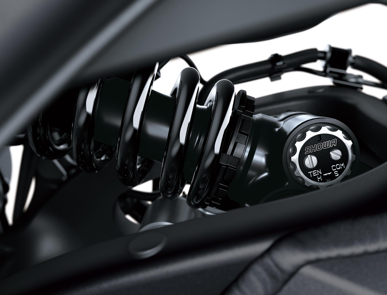 Partie-cycle Showa et freins Brembo de la Ninja ZX-10R 2027