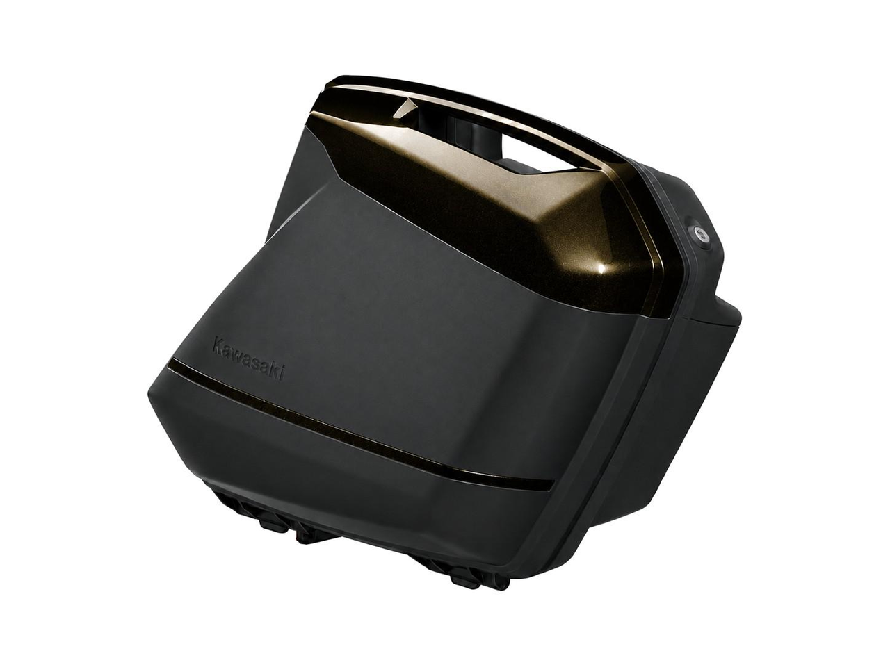 Pannier Deco Stripe Set, Metallic Brilliant Golden Black (76B)