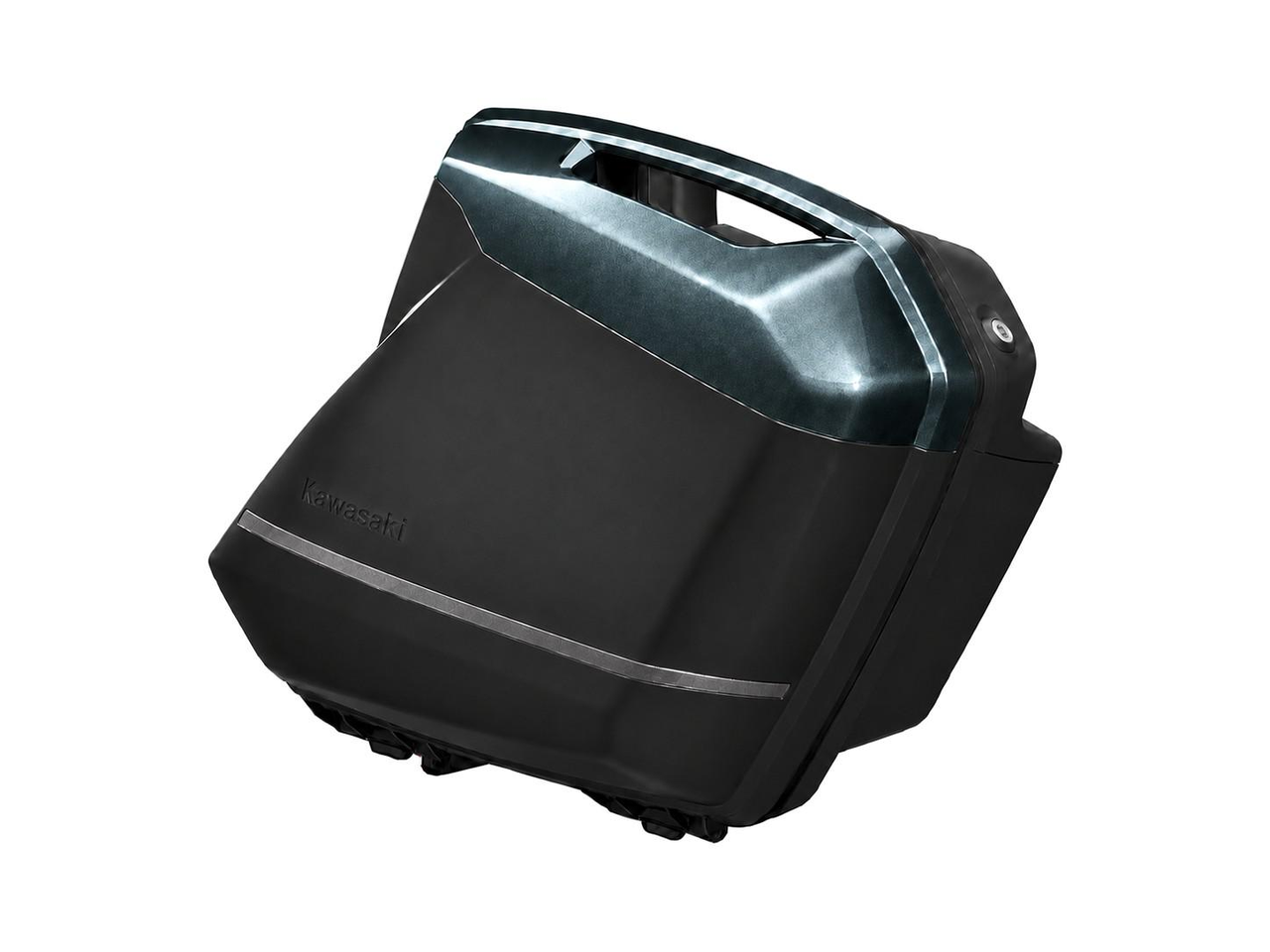 Pannier Deco Stripe Set, Metallic Carbon Gray (51A)