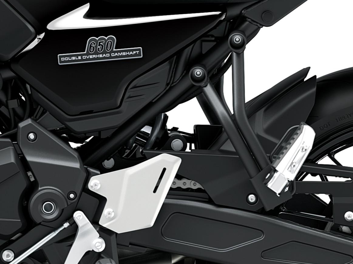 Horizontal Backlink Rear Suspension