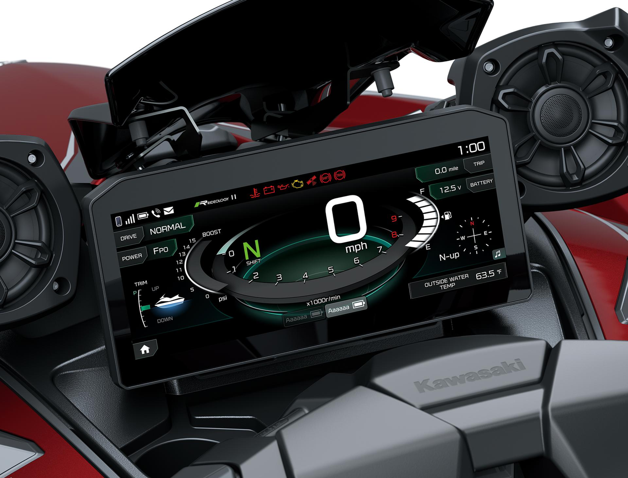 12.3” Multifunction Touchscreen Display with New Controller