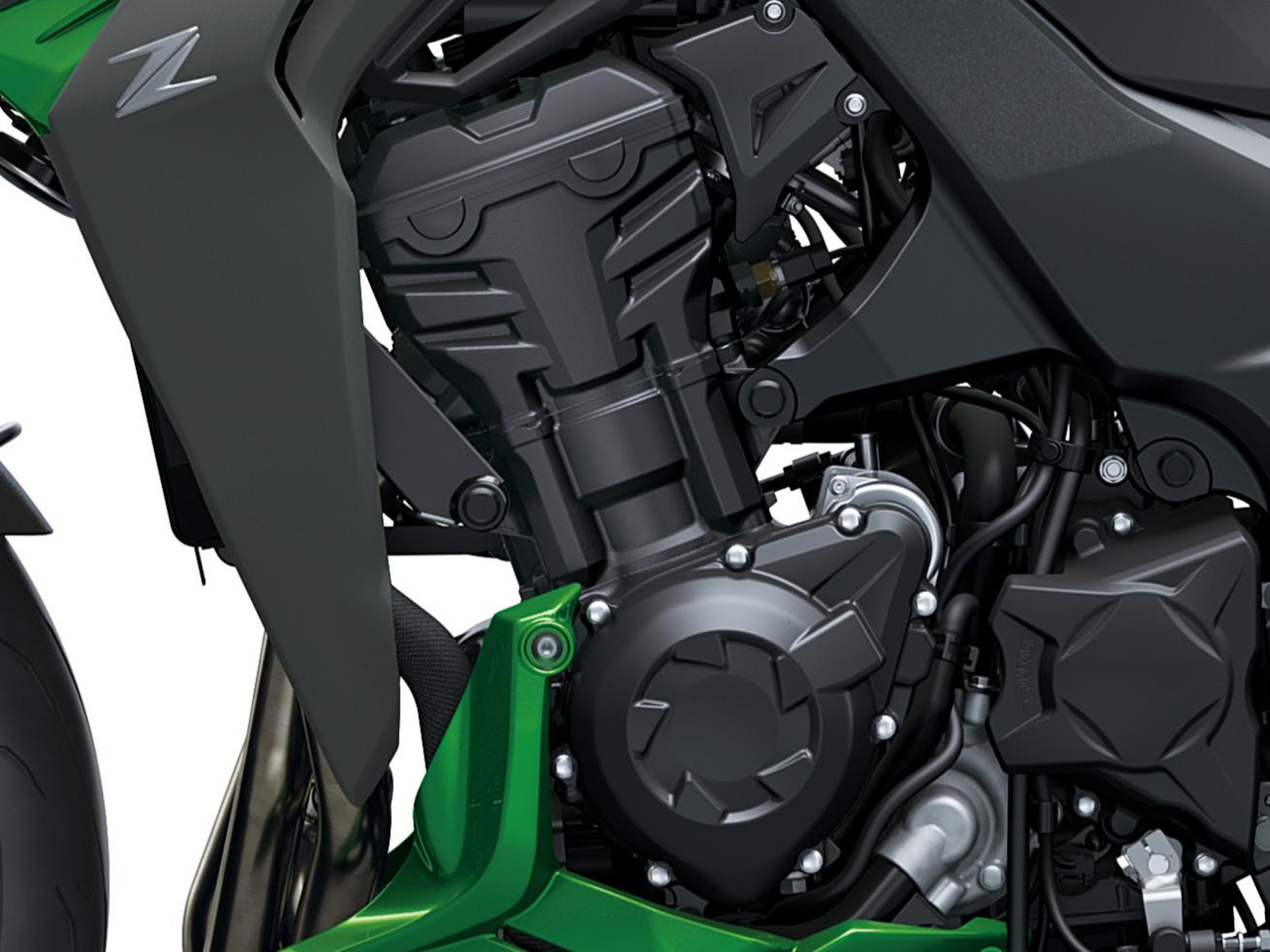 1,099 cm3 In-Line Four: Increased Displacement for Better Low-Mid Range