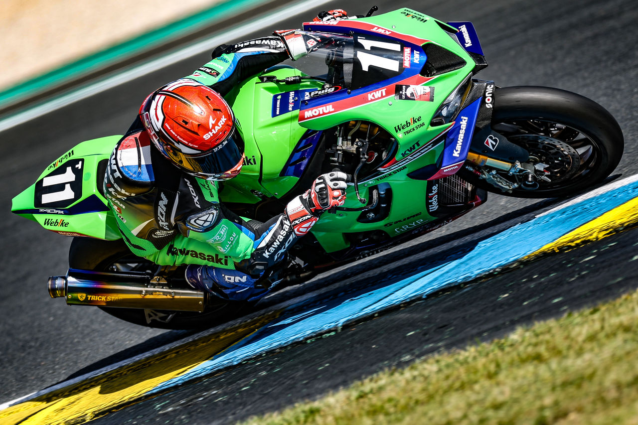 2026-FIM-Ewc-LeMans-KAWASAKI WEBIKE TRICKSTAR FRA Roman RAMOS ALVARO ESP Christian GAMARINO ITA Grégory LEBLANC FRA Enzo DE LA VEGA FRA ZX-10RR EWC