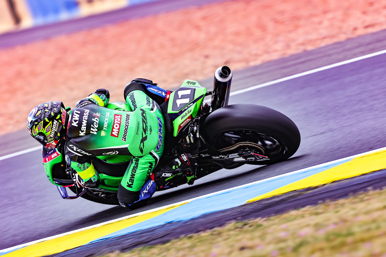 2026-FIM-Ewc-LeMans-KAWASAKI WEBIKE TRICKSTAR FRA Roman RAMOS ALVARO ESP Christian GAMARINO ITA Grégory LEBLANC FRA Enzo DE LA VEGA FRA ZX-10RR EWC