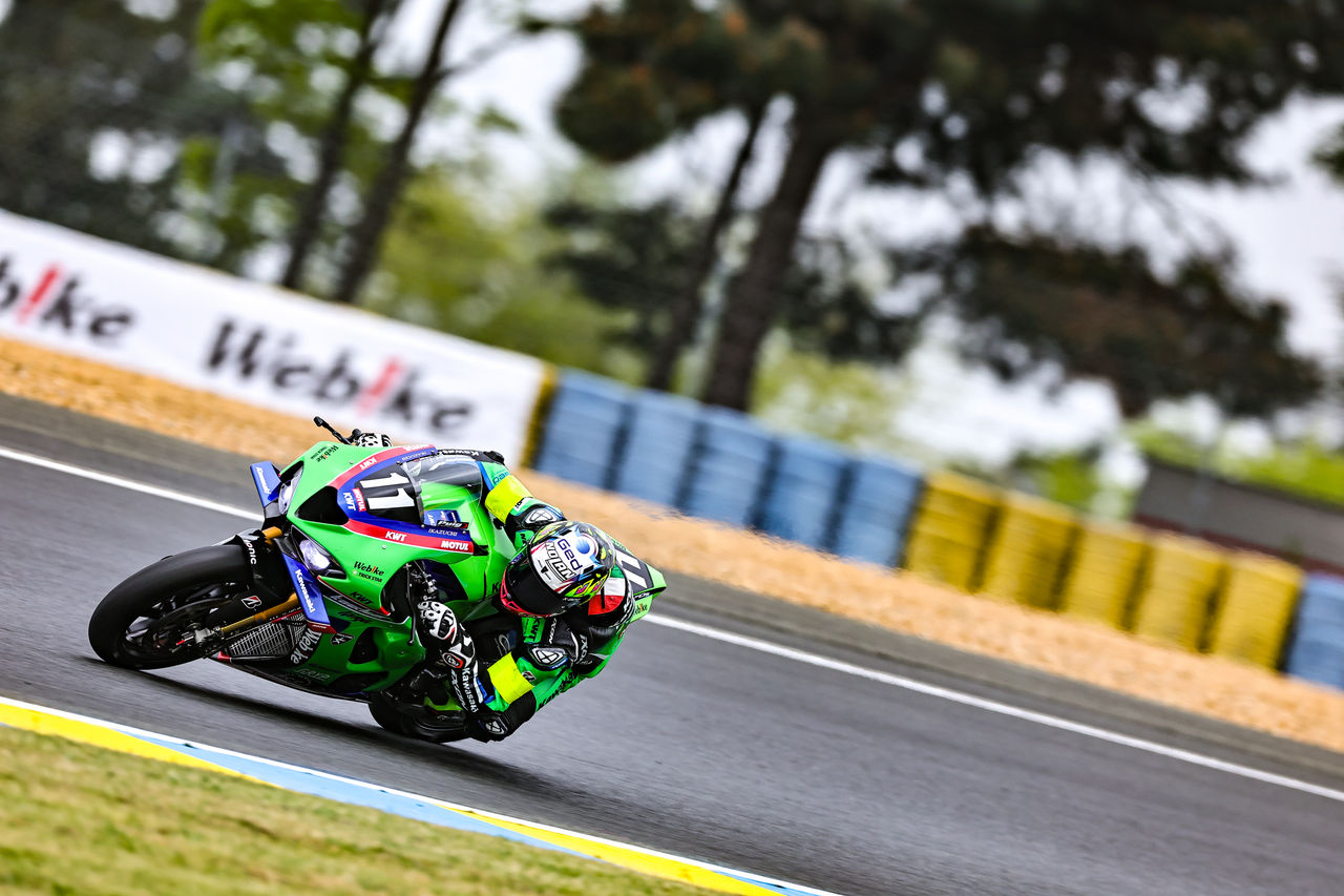 2026-FIM-Ewc-LeMans-KAWASAKI WEBIKE TRICKSTAR FRA Roman RAMOS ALVARO ESP Christian GAMARINO ITA Grégory LEBLANC FRA Enzo DE LA VEGA FRA ZX-10RR EWC